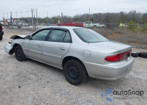 2002 Buick Century Custom z USA, uszkodzony, nr VIN 2G4WS52J721208208